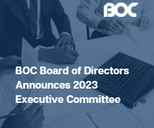 BOC Board of Directors Announces 2023 Executive Committee