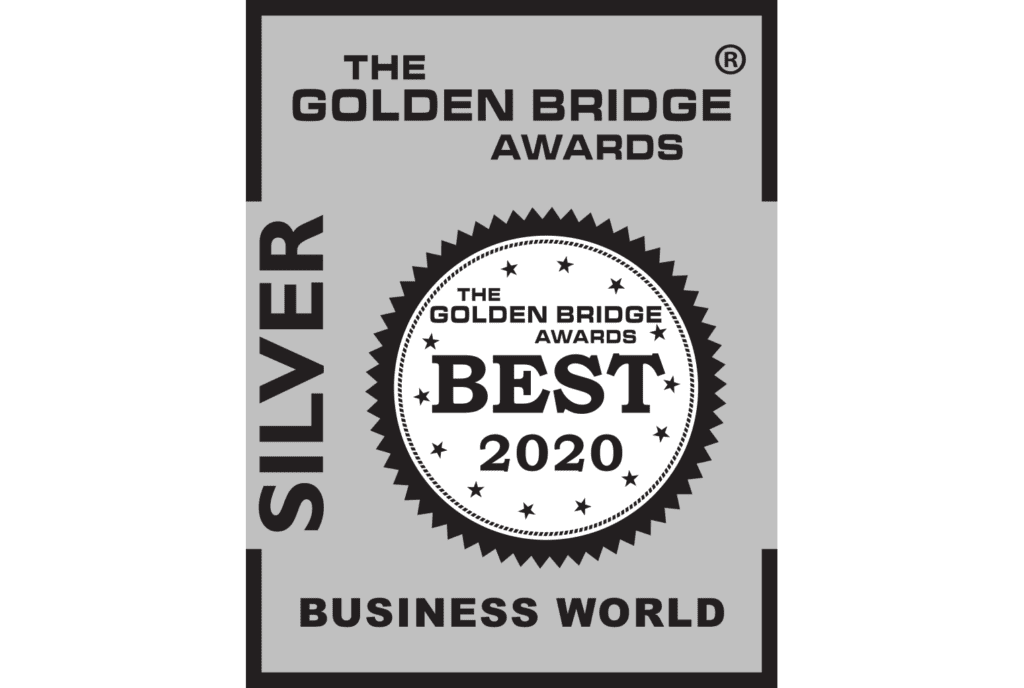 2020 Silver Golden Bridge Awards badge